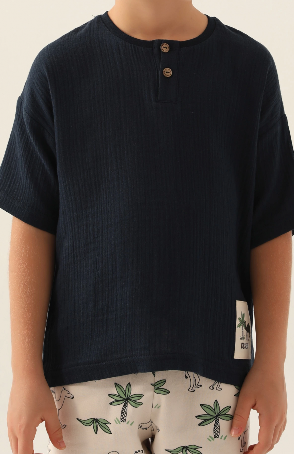 Roly Poly 3342-2 Erkek Çocuk Kapri Takım