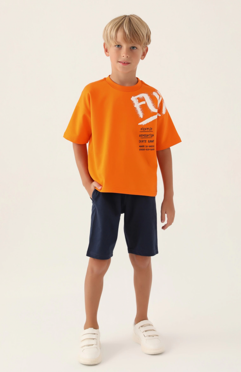 Roly Poly 3352-2 Erkek Çocuk Kapri Takımı