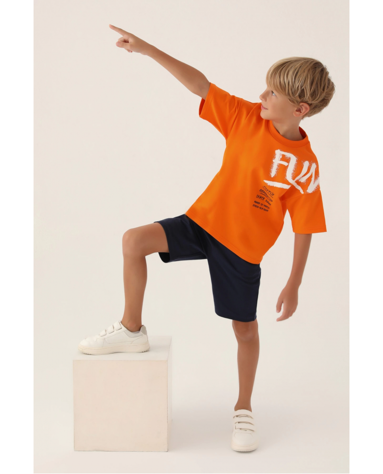 Roly Poly 3352-2 Erkek Çocuk Kapri Takımı