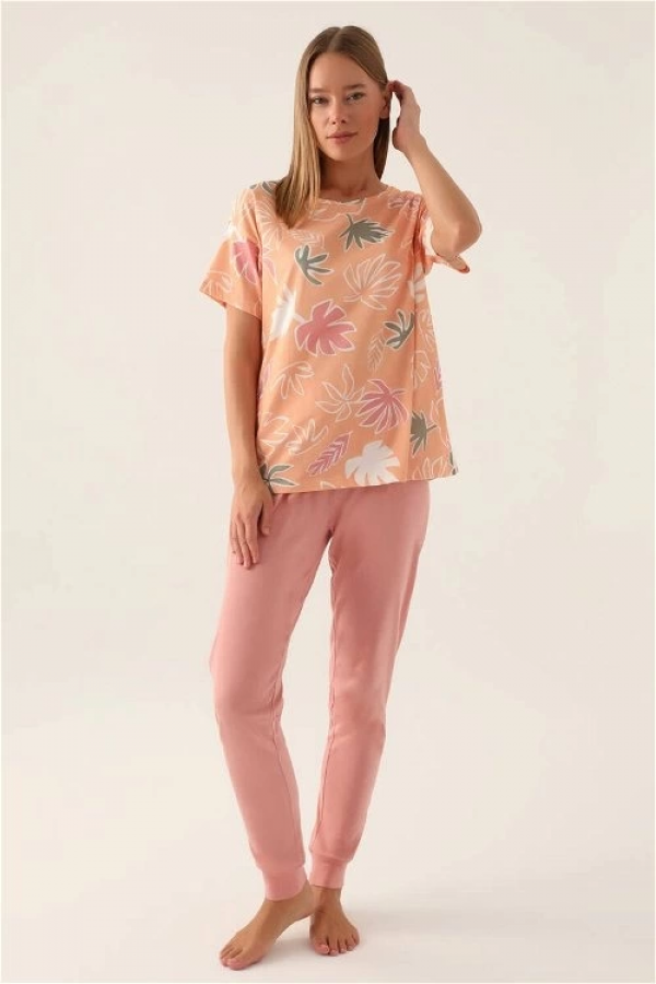 RolyPoly 3386-S Kadın Kısa Kol Pijama Takımı