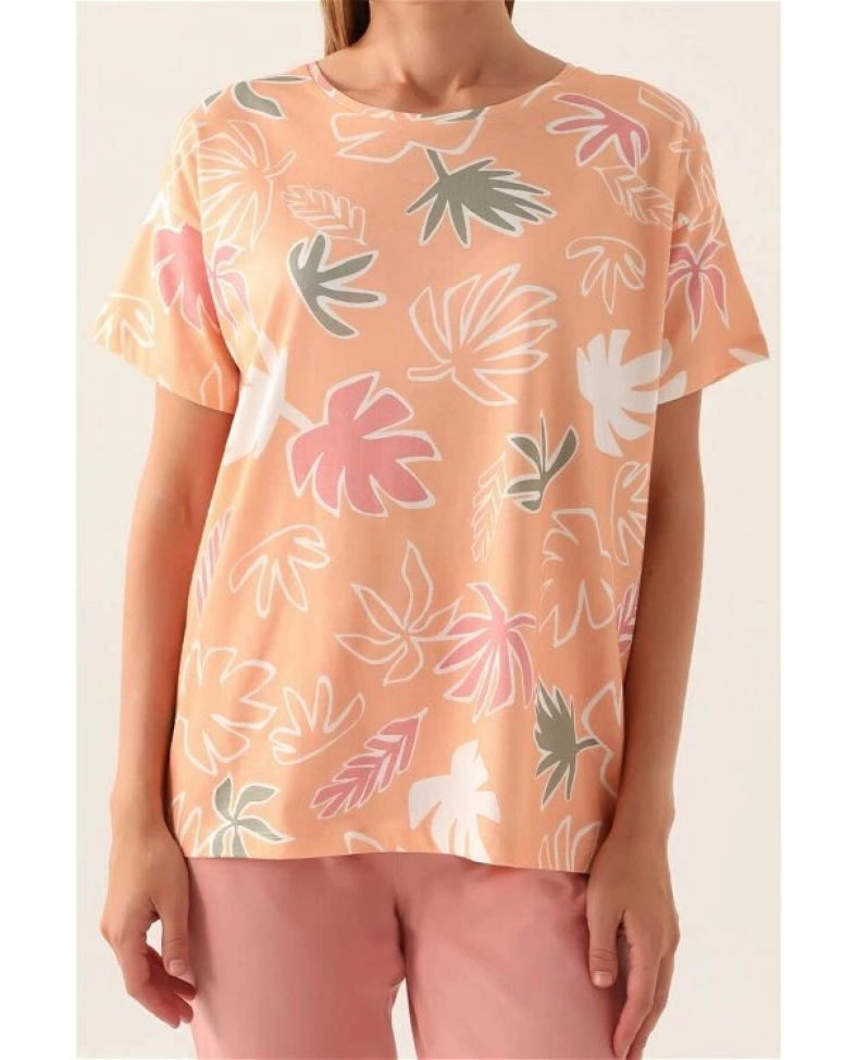 RolyPoly 3386-S Kadın Kısa Kol Pijama Takımı