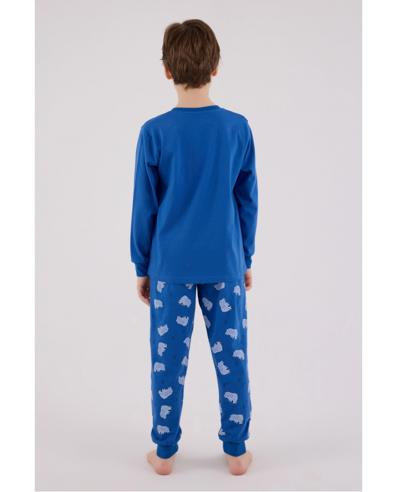 RolyPoly 3666-2 Erkek Çocuk Uzun Kol Pijama Takım