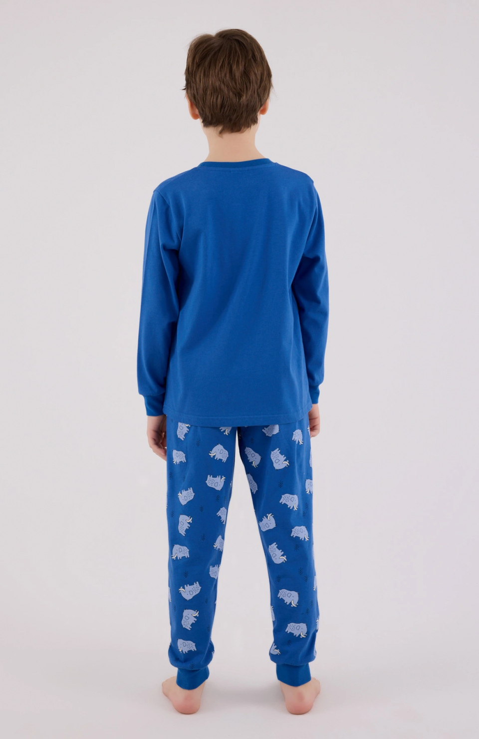 RolyPoly 3666-2 Erkek Çocuk Uzun Kol Pijama Takım