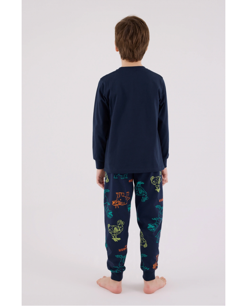 RolyPoly 3671-G Erkek Çocuk Uzun Kol Pijama Takım