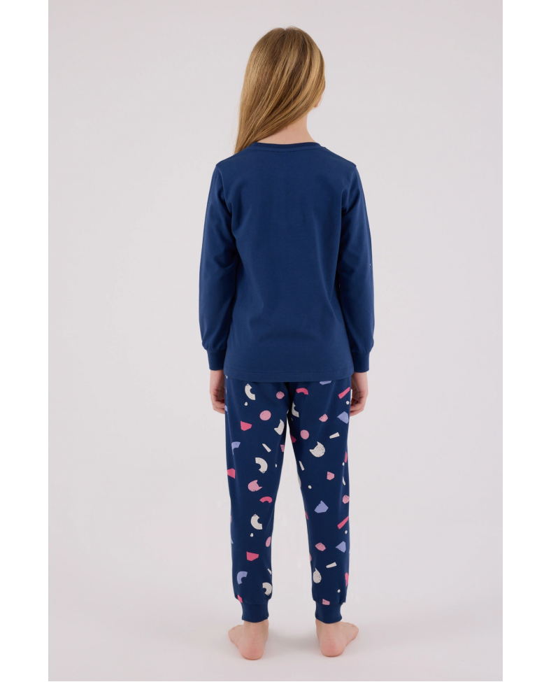 RolyPoly 3696-2 Kız Çocuk Uzun Kol Pijama Takım
