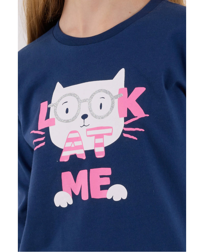 RolyPoly 3696-2 Kız Çocuk Uzun Kol Pijama Takım