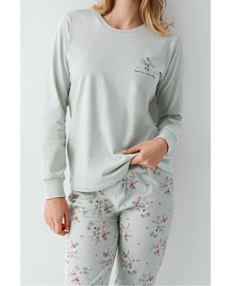 RolyPoly 3703-S Kadın Uzun Kol Pijama Takım