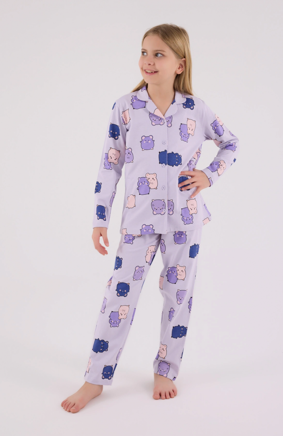 RolyPoly 3706-2 Kız Çocuk Pijama Takımı