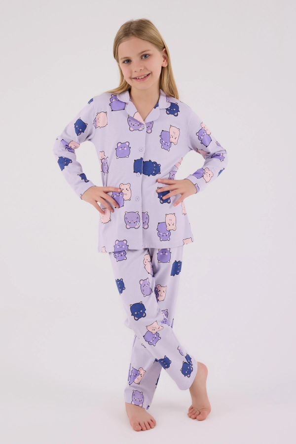 RolyPoly 3706-2 Kız Çocuk Pijama Takımı