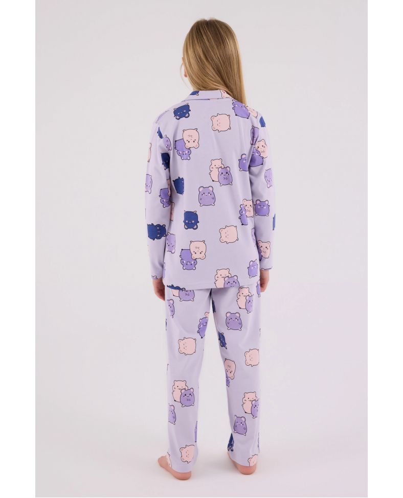 RolyPoly 3706-G Kız Çocuk  Pijama Takımı