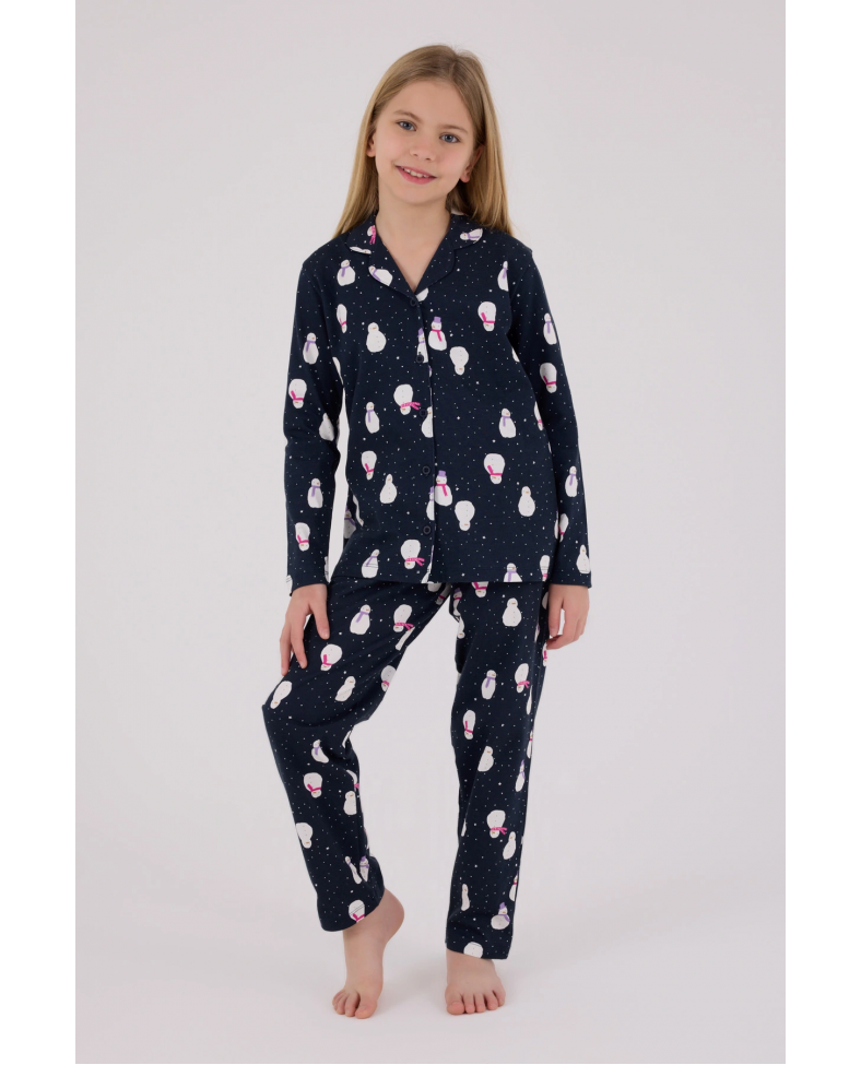 RolyPoly 3713-G Kız Çocuk Pijama Takımı