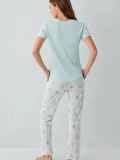 RolyPoly RP3810-S Kadın Kısa Kol Pijama Takımı