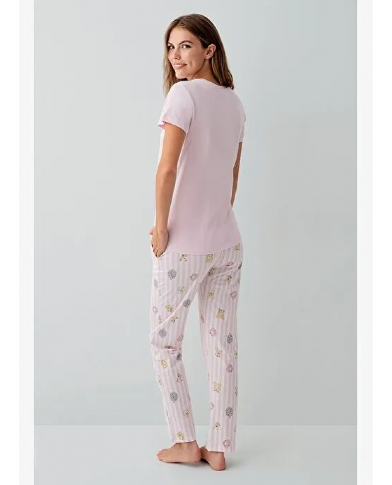 RolyPoly RP3810-S Kadın Kısa Kol Pijama Takımı