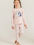 Rolypoly Rp3902-G  Kız Çocuk Uzun Kol Pijama Takım
