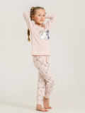 Rolypoly Rp3902-G  Kız Çocuk Uzun Kol Pijama Takım