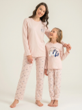 Rolypoly Rp3902-G  Kız Çocuk Uzun Kol Pijama Takım