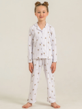 Rolypoly Rp3913-G  Kız Çocuk Gömlek Pijama Takım