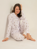 Rolypoly  Rp3913-S Kadın Gömlek Pijama Takım
