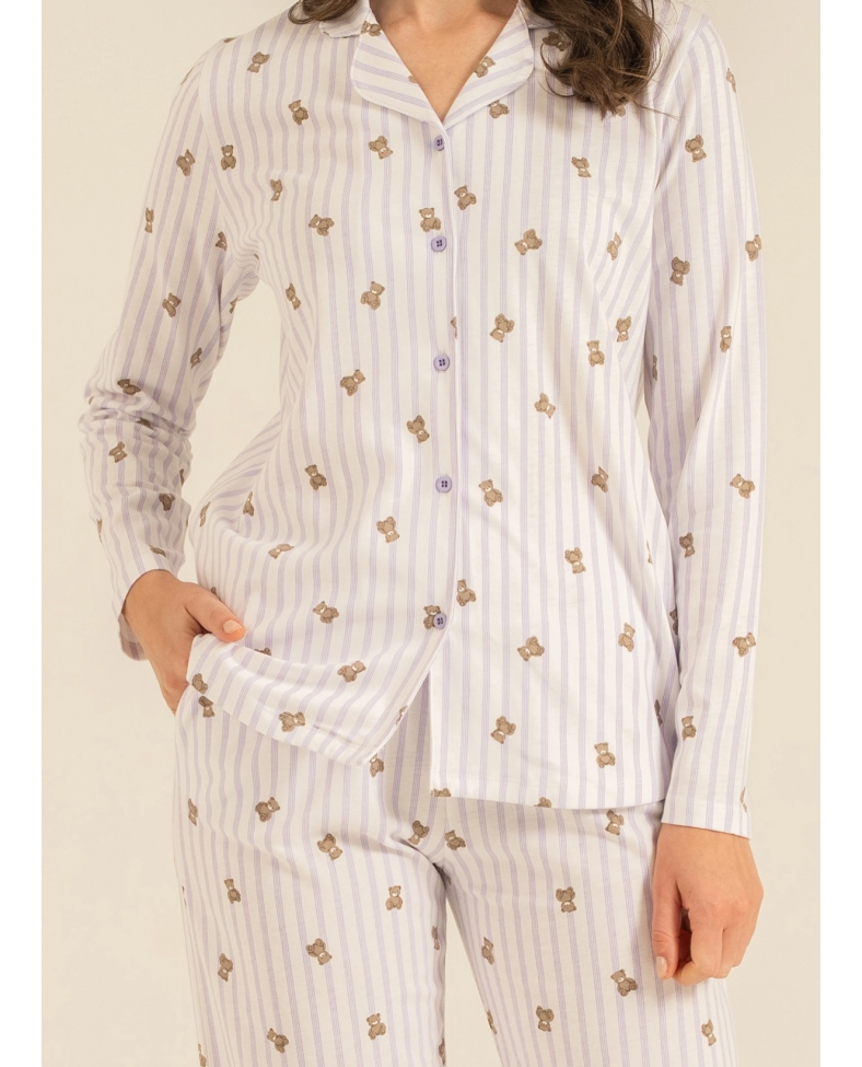 Rolypoly  Rp3913-S Kadın Gömlek Pijama Takım