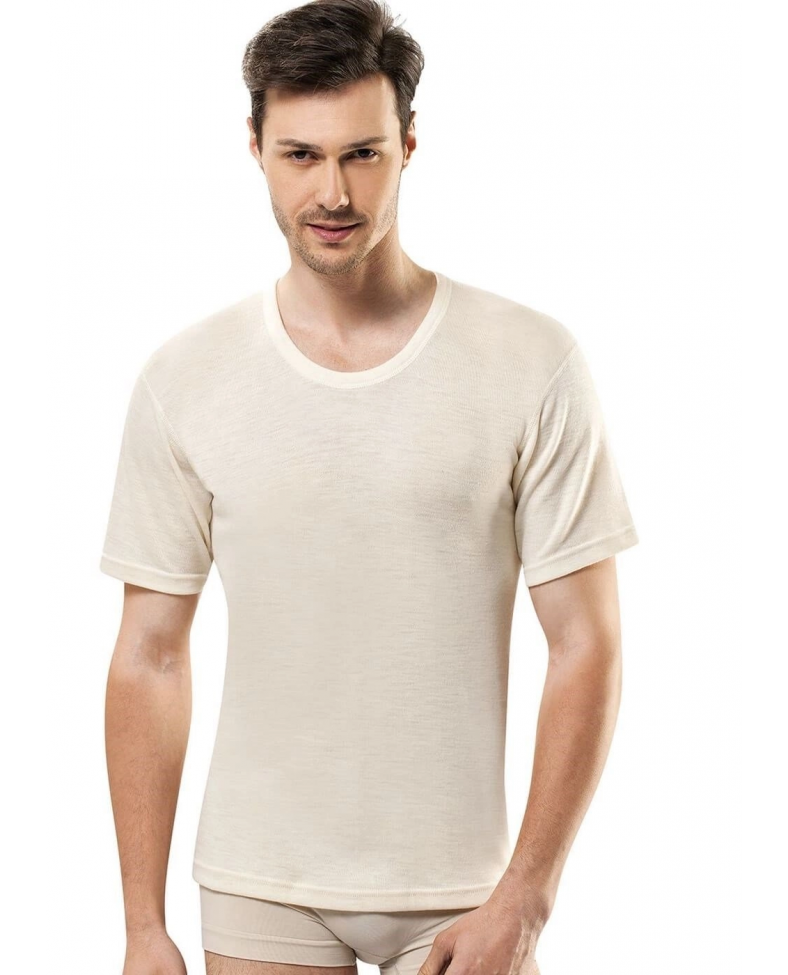 Şalcı 415 Erkek Yün Kısa Kol Fanila