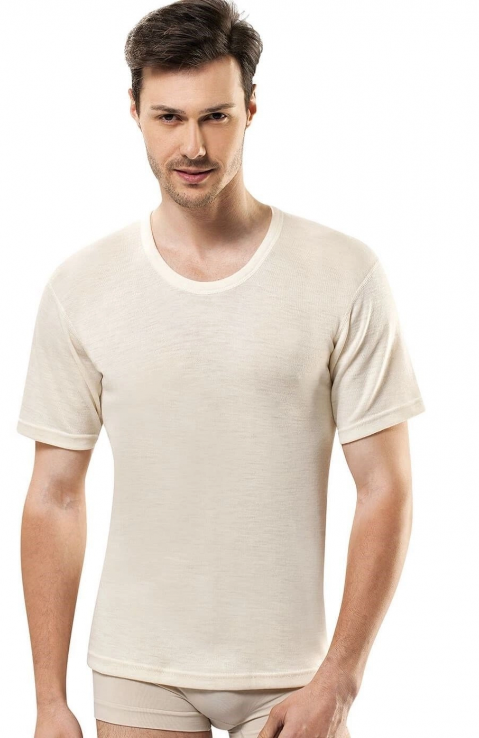 Şalcı 415 Erkek Yün Kısa Kol Fanila