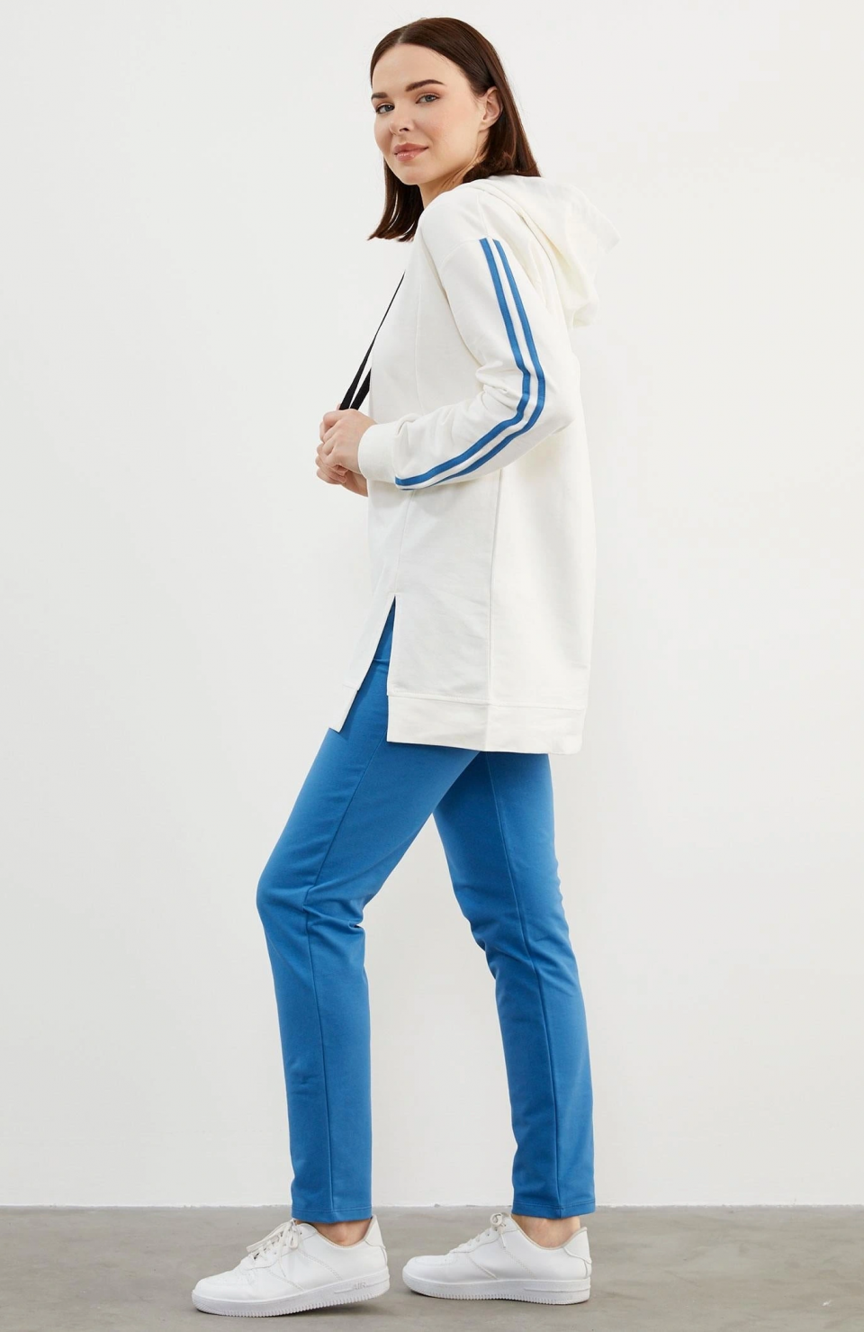 Sementa 76137 Kapüşonlu Oversize Eşofman Takım