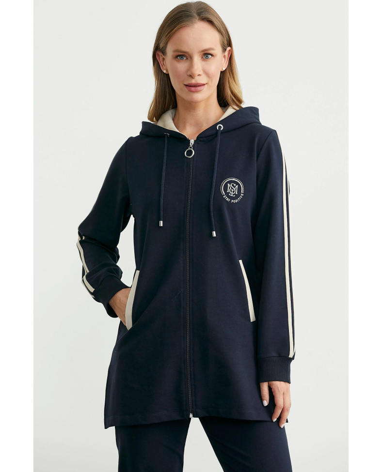 Sementa 76498 Kapüşonlu Tam Fermuarlı Eşofman Takım