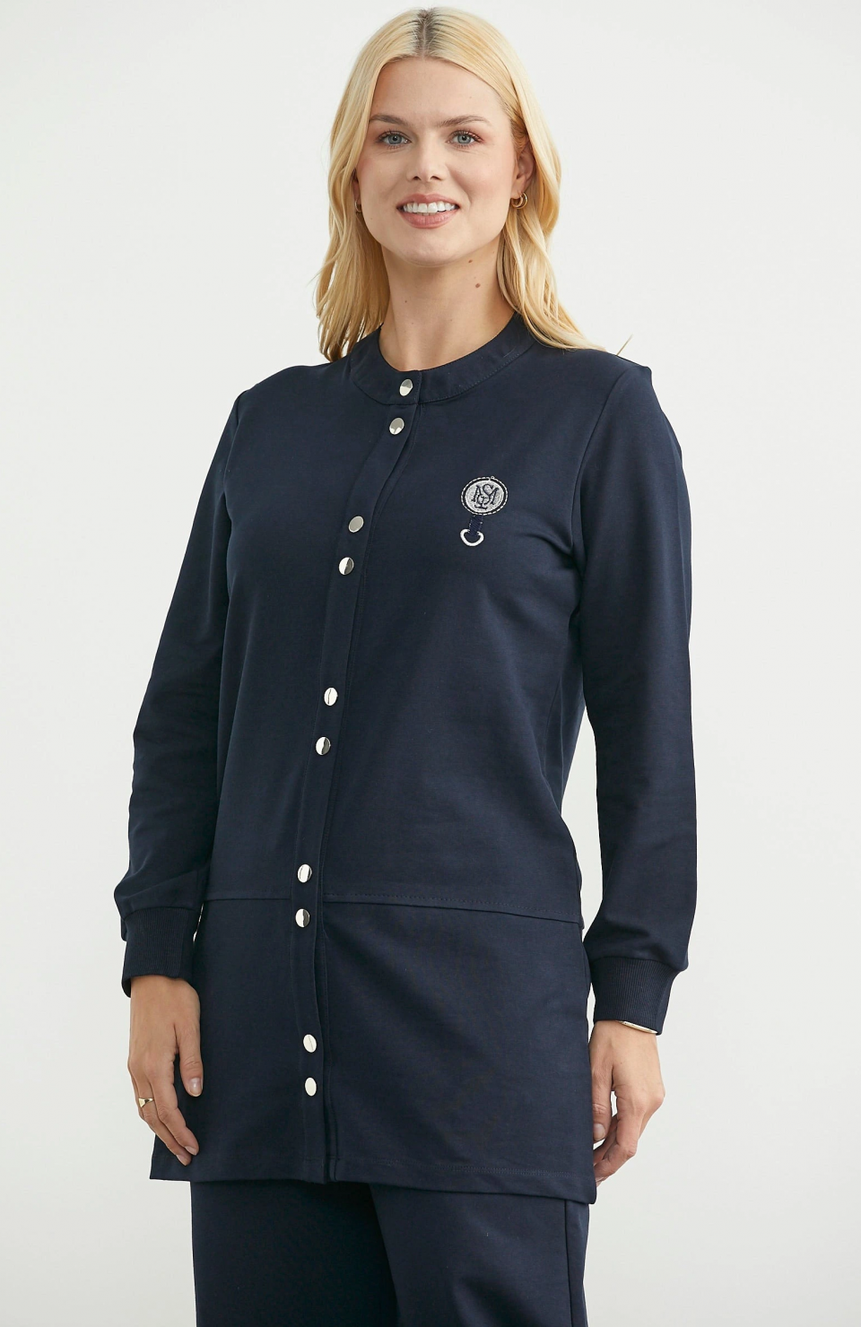 Sementa 76510 Çıtçıtlı Tunik Boy Eşofman Takım