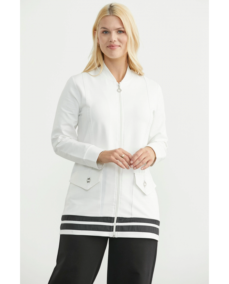 Sementa 76511 Tam Fermuarlı Tunik Eşofman Takım Somersan Giyim | Kadın, Erkek ve Çocuk Moda