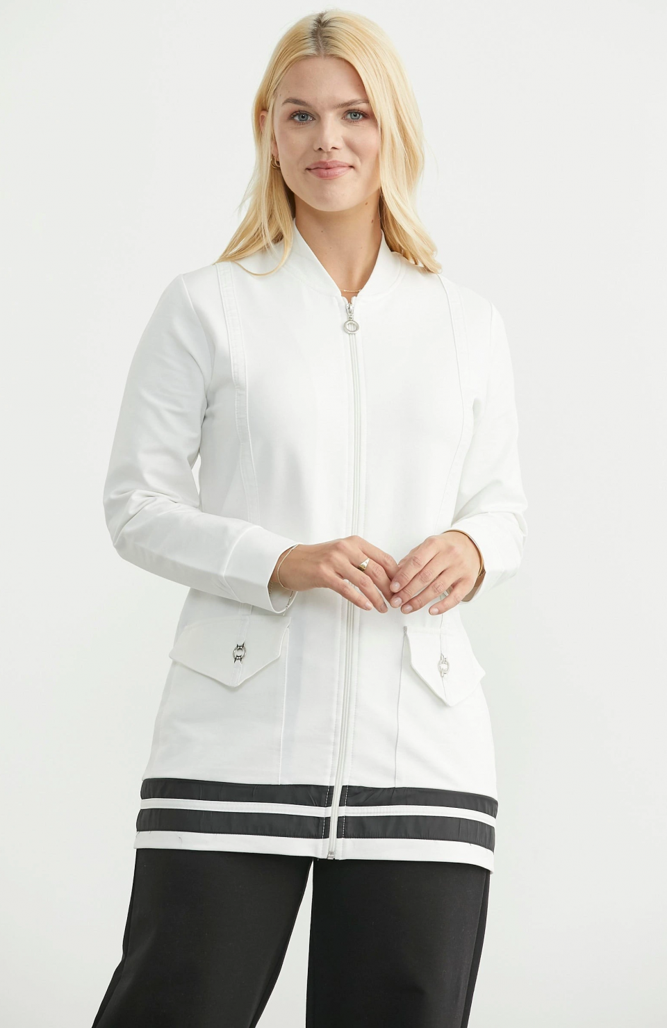 Sementa 76511 Tam Fermuarlı Tunik Eşofman Takım