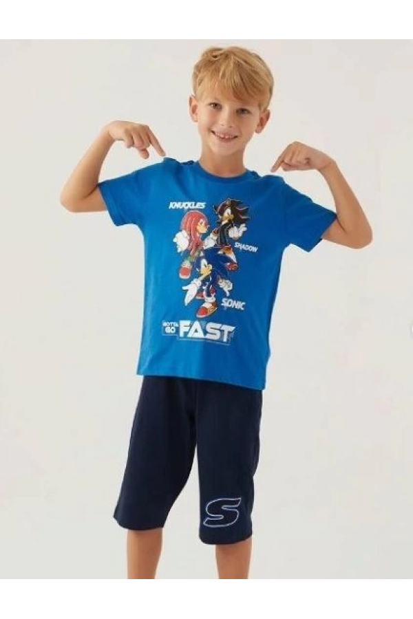 Sonic 1698-3  Erkek Çocuk Kapri Takım