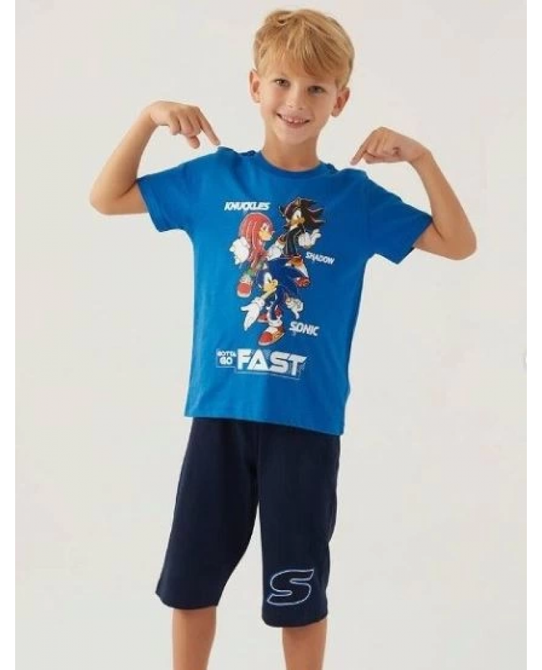 Sonic 1698-3  Erkek Çocuk Kapri Takım