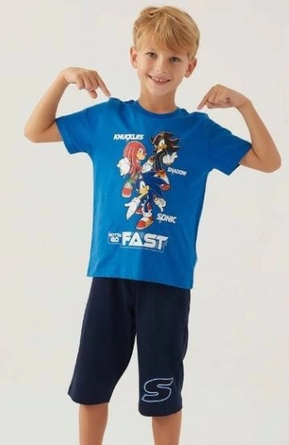 Sonic 1698-3  Erkek Çocuk Kapri Takım