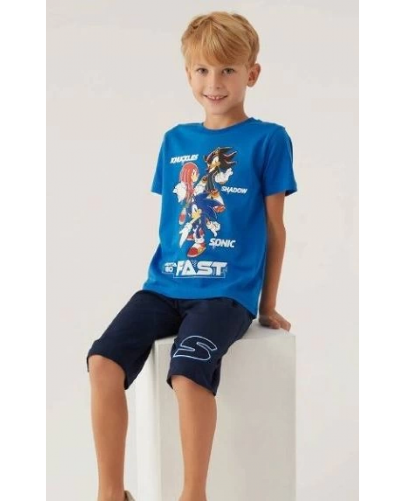 Sonic 1698-3  Erkek Çocuk Kapri Takım