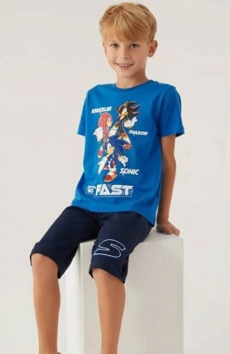 Sonic 1698-3  Erkek Çocuk Kapri Takım