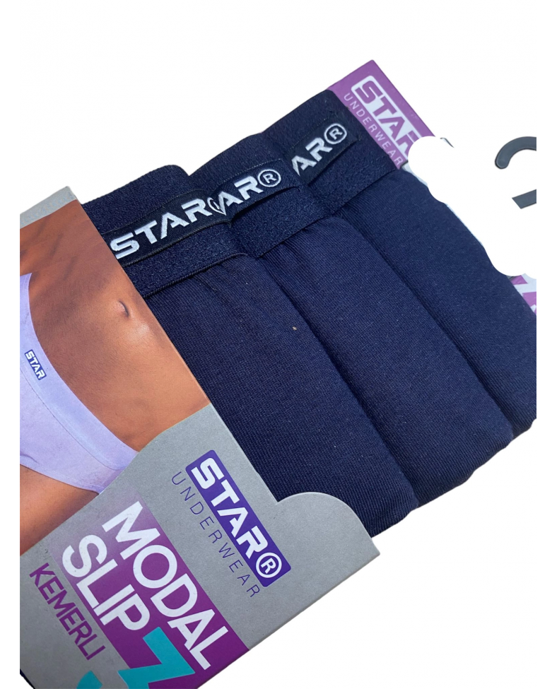Star 109 Erkek 3'lü Modal Slip