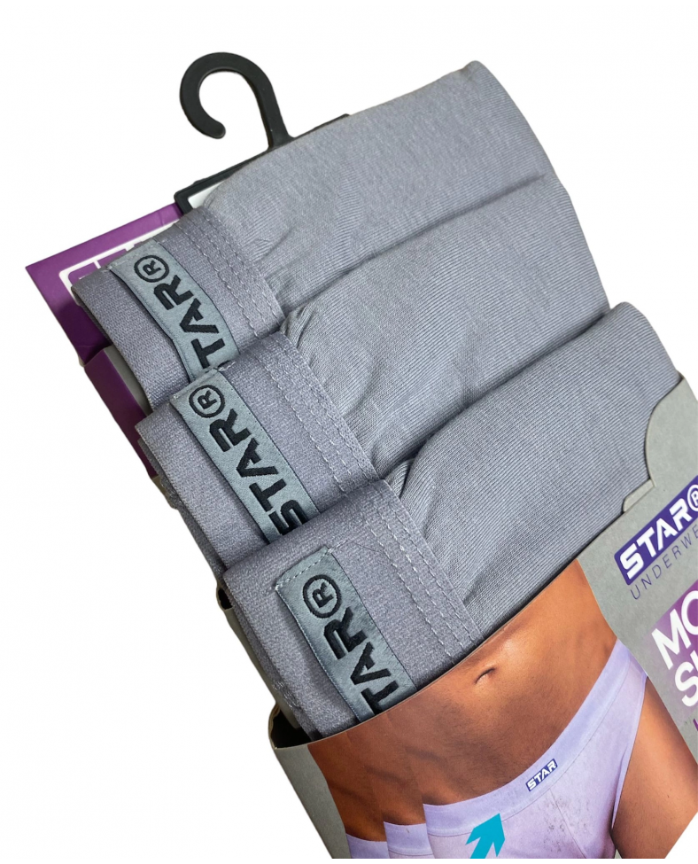 Star 109 Erkek 3'lü Modal Slip