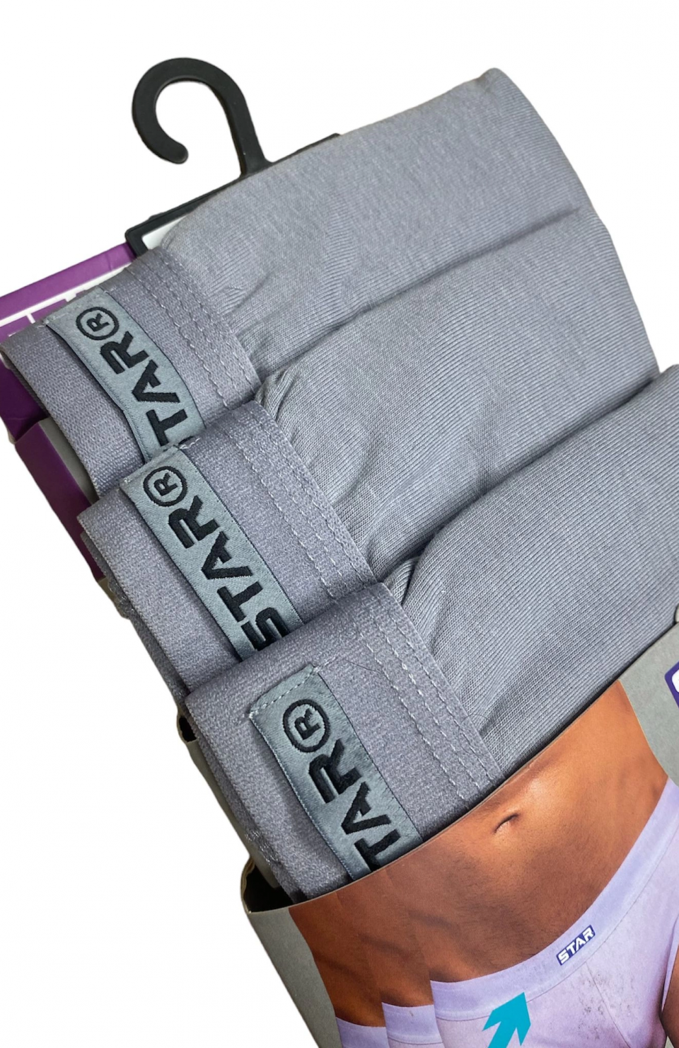 Star 109 Erkek 3'lü Modal Slip