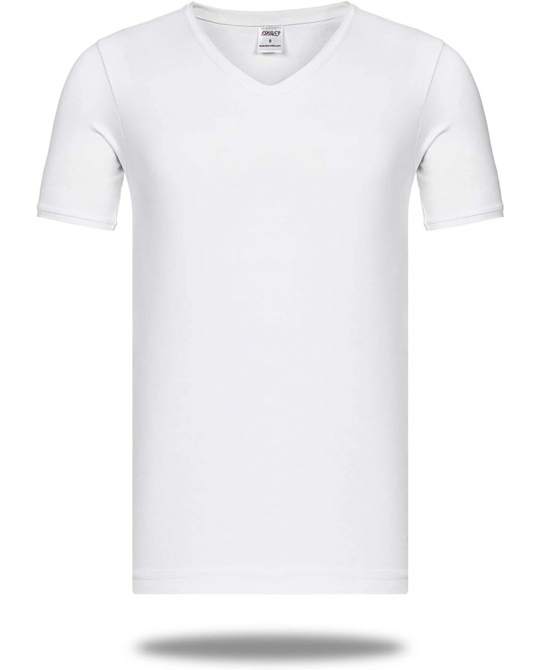 Star 206 Modal Yarım Kol V-Yaka T-Shirt Atlet