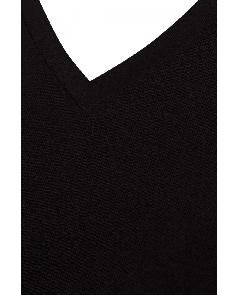 Star 206 Modal Yarım Kol V-Yaka T-Shirt Atlet