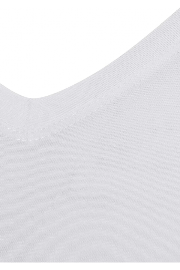 Star 206 Modal Yarım Kol V-Yaka T-Shirt Atlet