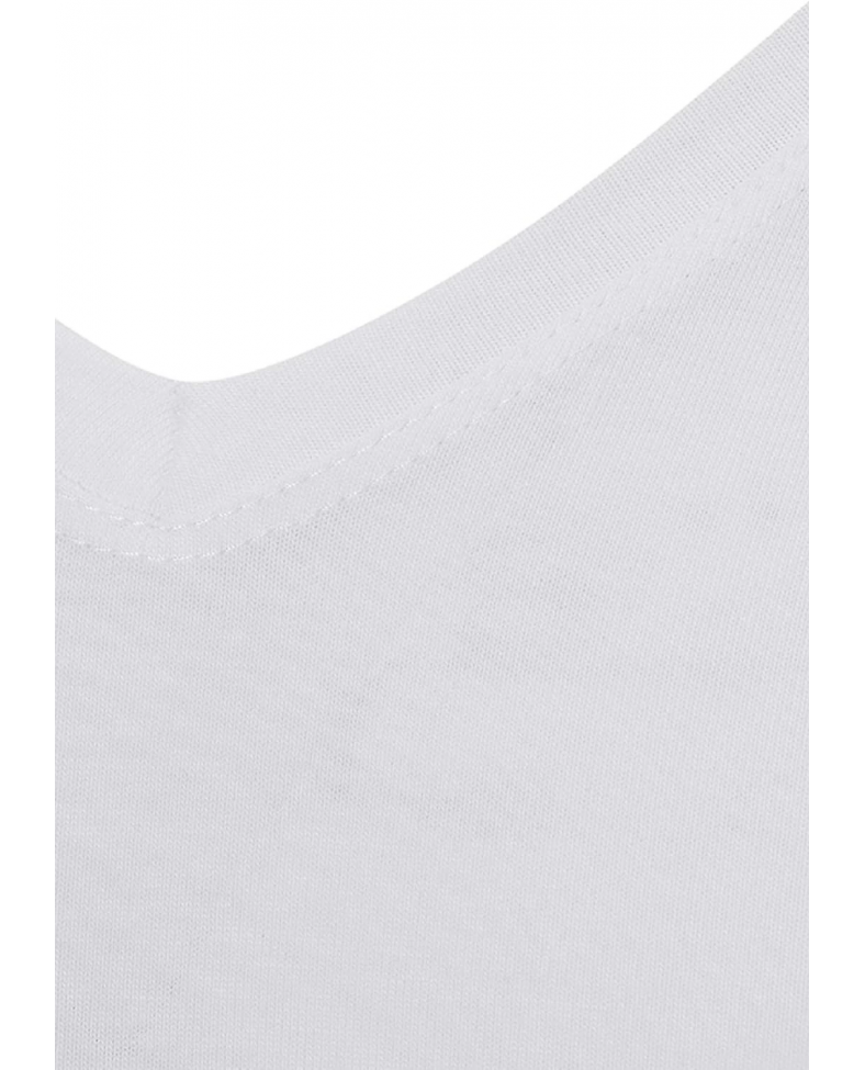 Star 206 Modal Yarım Kol V-Yaka T-Shirt Atlet