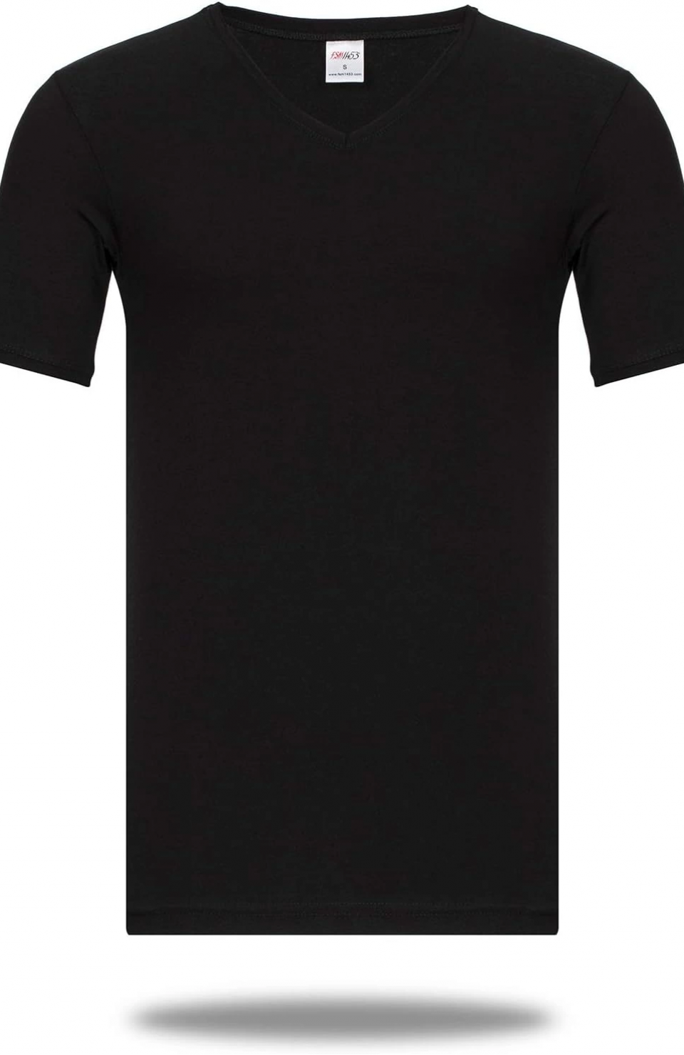 Star 206 Modal Yarım Kol V-Yaka T-Shirt Atlet