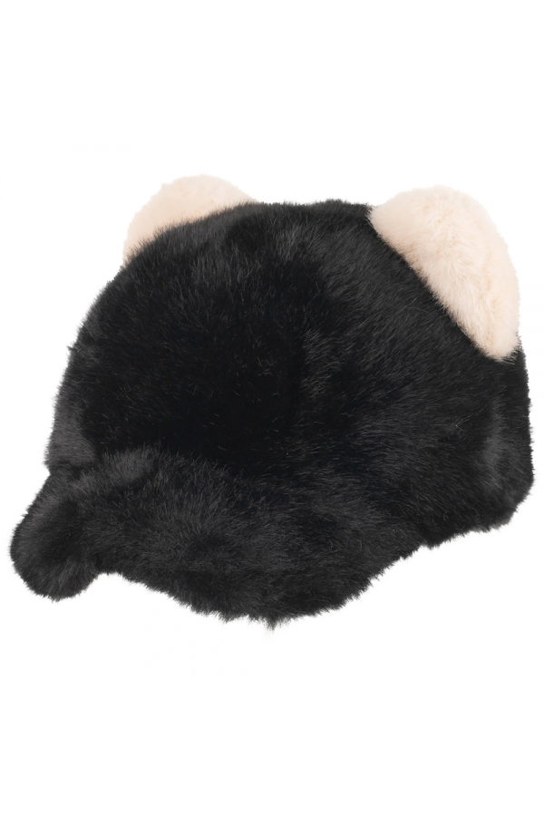 Suyutti K24440-07 Bayan Kürklü Siperli Şapka