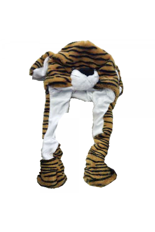 Suyutti K25465-04-017  Kaplan Figürlü Hareketli Çocuk Şapka