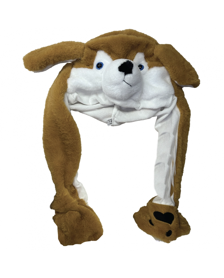 Suyutti K25465-08 Köpek Figürlü Hareketli Çocuk Şapka