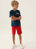 US Polo 1751-4 Erkek Çocuk Şort Takımı