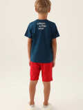 US Polo 1751-4 Erkek Çocuk Şort Takımı