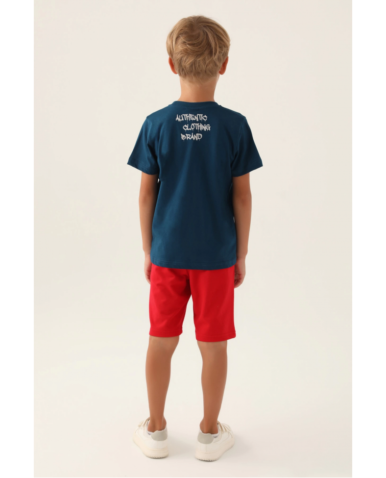 US Polo 1751-4 Erkek Çocuk Şort Takımı