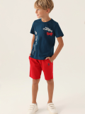 US Polo 1751-4 Erkek Çocuk Şort Takımı